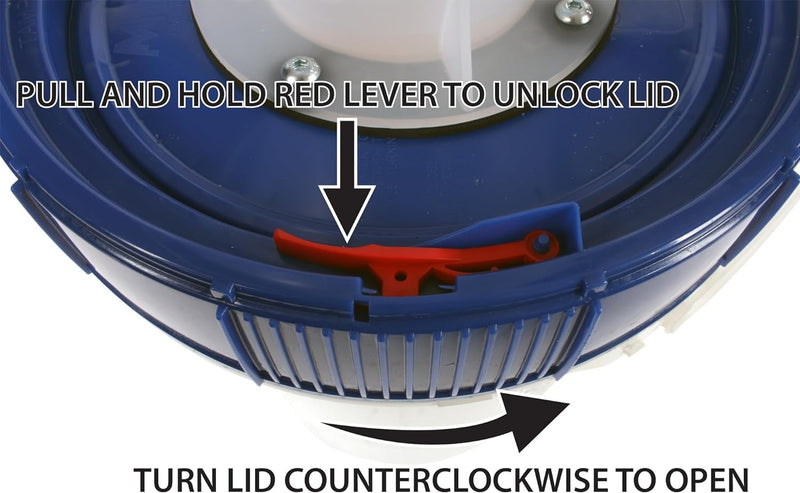 Chargez l&#39;image dans la visionneuse de la galerie, Cen-Tec Systems Séparateur de poussière assemblé Quick Click avec bac de collecte verrouillable de 5 gallons et ensemble d&#39;adaptateurs pour outils électriques Quick Click
