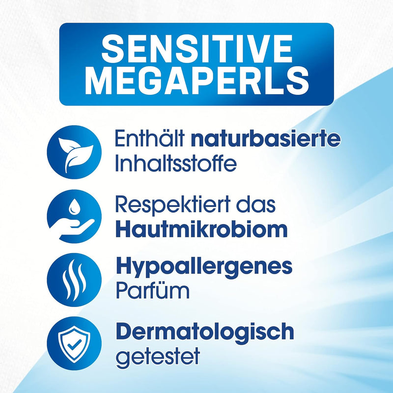 Load image into Gallery viewer, Persil Sensitive Megaperls | Detergent For Sensitive Skin With Soothing Aloe Vera (16 Loads | 1.12 Kg)
