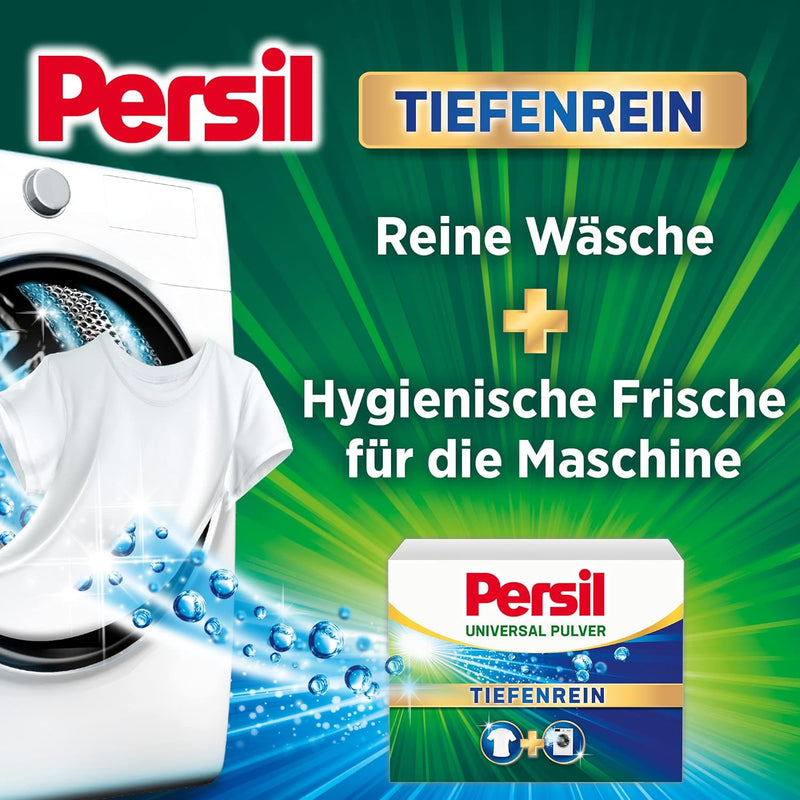 Chargez l&#39;image dans la visionneuse de la galerie, Persil Détergent à lessive universel en poudre | Deep Clean - Solution tout-en-un pour un linge propre et une fraîcheur pour la machine (90 charges | 5,4 kg)
