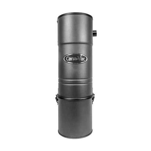 Aspirateur central CanaVac CV687 pour les maisons jusqu'à 5 000 pieds carrés.