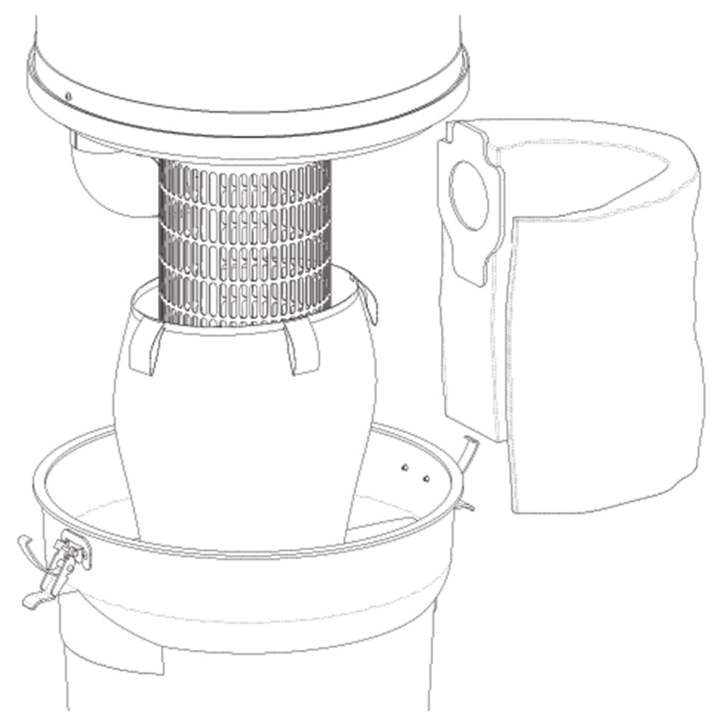 DrainVac Generation 2 Central Vacuum Dual Motor, 302 AW and Kit The