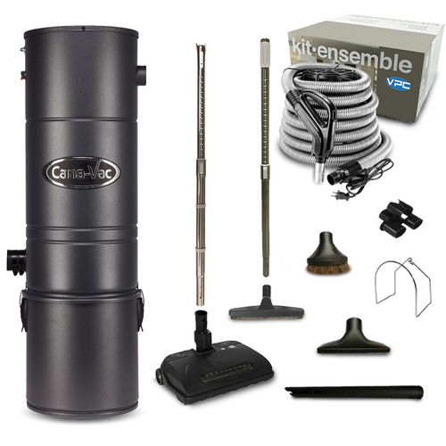 CanaVac ACAN70A Central Vacuum with VPC Premium Powerhead and Ultra Electric Package
