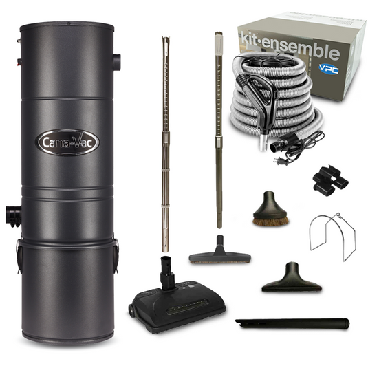 CanaVac ACAN70A Central Vacuum with VPC Premium Powerhead and Ultra Electric Package