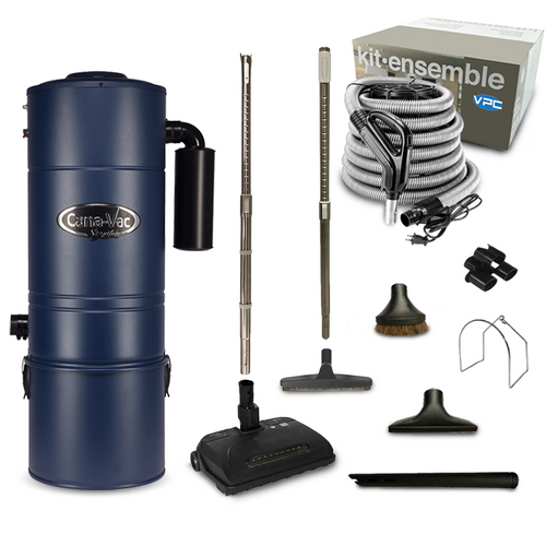 CanaVac ACAN790A Central Vacuum with Ultra Electric Package