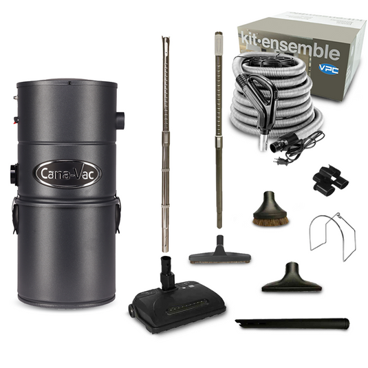 CanaVac ACAN50A Central Vacuum with Ultra Electric Package