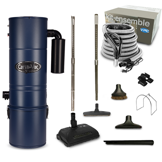 CanaVac ACAN590A Central Vacuum with Ultra Electric Package