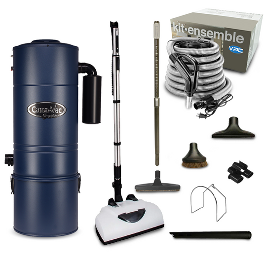 CanaVac ACAN790A Signature Series Central Vacuum with Deluxe Electric Package