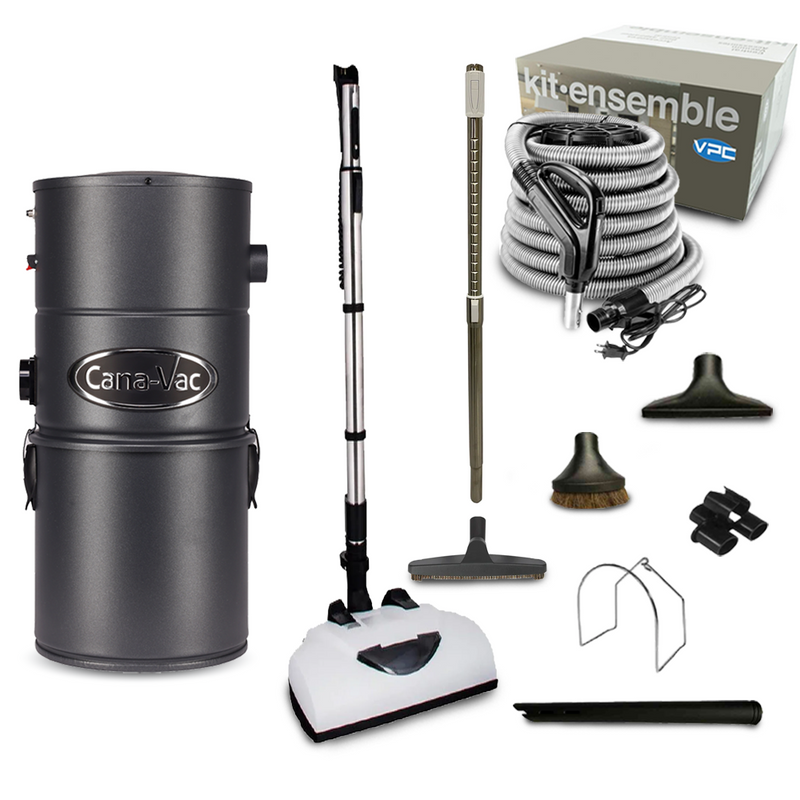 Load image into Gallery viewer, CanaVac ACAN50A Central Vacuum with Deluxe Electric Package
