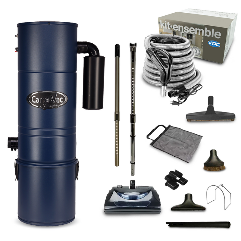 Load image into Gallery viewer, CanaVac ACAN590A Signature Series Central Vacuum with High Voltage PN11 Electric Kit
