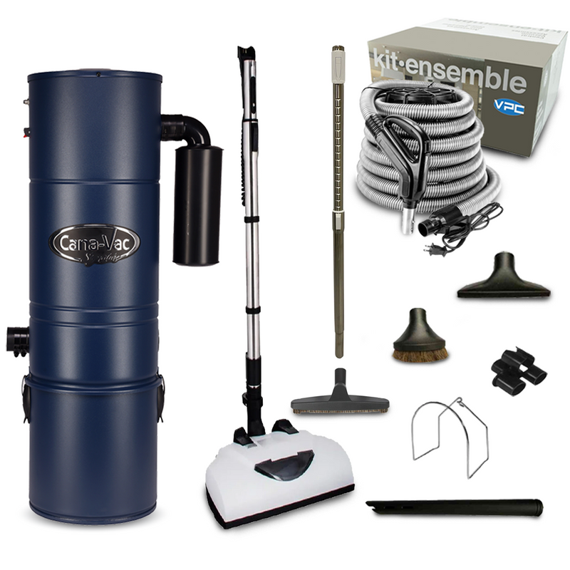 Load image into Gallery viewer, CanaVac ACAN590A Signature Series Central Vacuum with Deluxe Electric Package
