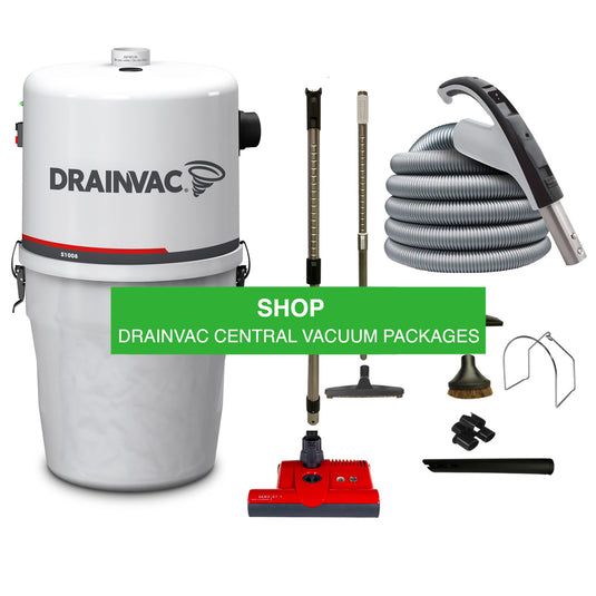 Shop DrainVac Central Vacuum Packages