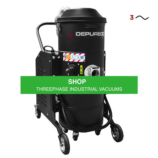 Shop Depureco Threephase Industrial Vacuums