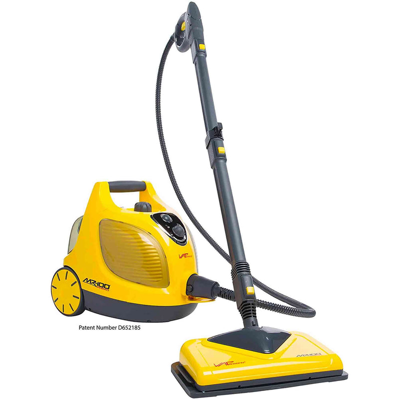Load image into Gallery viewer, Vapamore MR-100 Primo Steam Cleaner - Multipurpose Cleans Floors, Kitchens, Auto Detailing and Bathrooms - Chemical Free, Retractable Cord, Onboard Tools and Accessories

