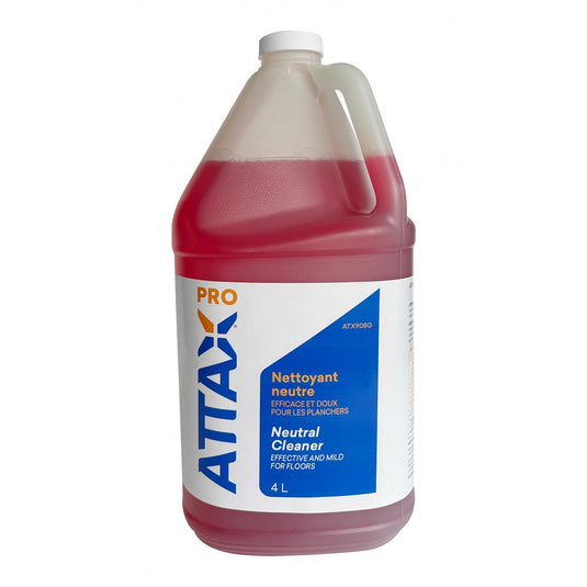Attax ® Pro Neutral Cleaner - Effective And Mild For Floors - 1,06 gal (4 L)