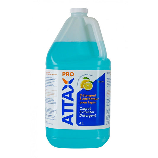 Détergent pour extracteur de tapis Attax ® Pro - 1,06 gal (4 L)