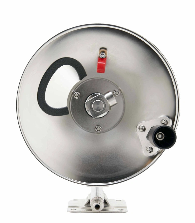 Load image into Gallery viewer, Veloci MTM Hydro Professional Stainless Steel Hose Reel - 50 Feet
