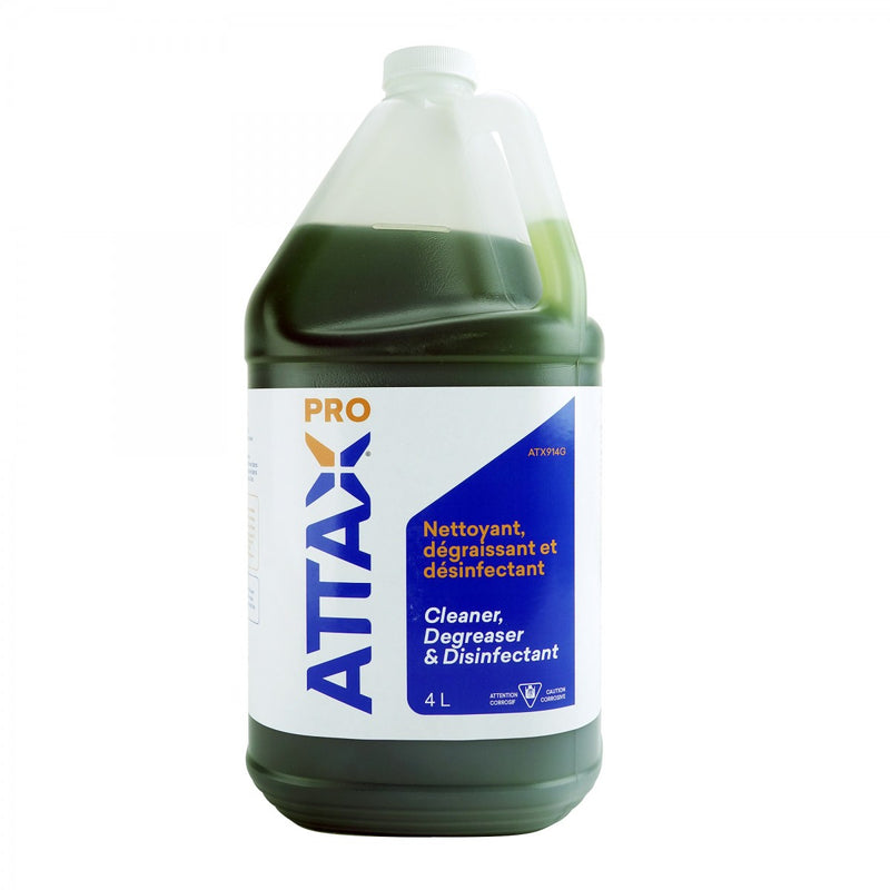 Load image into Gallery viewer, Attax ® Pro Cleaner, Degreaser &amp; Disinfectant (Concentrated) - 1,06 gal (4 L)
