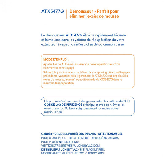 Antimousse Attax ® Pro (pour éliminer l'excès de mousse) - 1,06 gal (4 L)