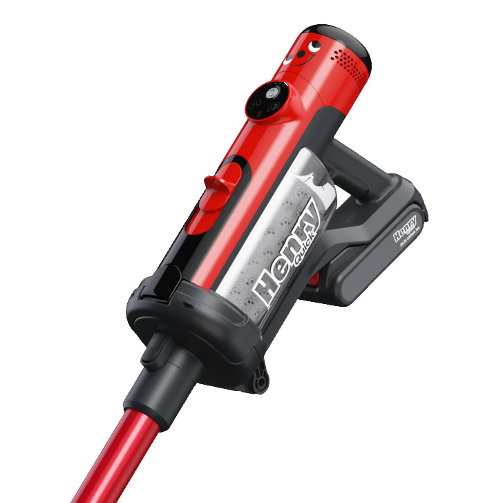 Load image into Gallery viewer, Numatic Henry Quick Cordless Bagged Stick Vacuum Cleaner - Red
