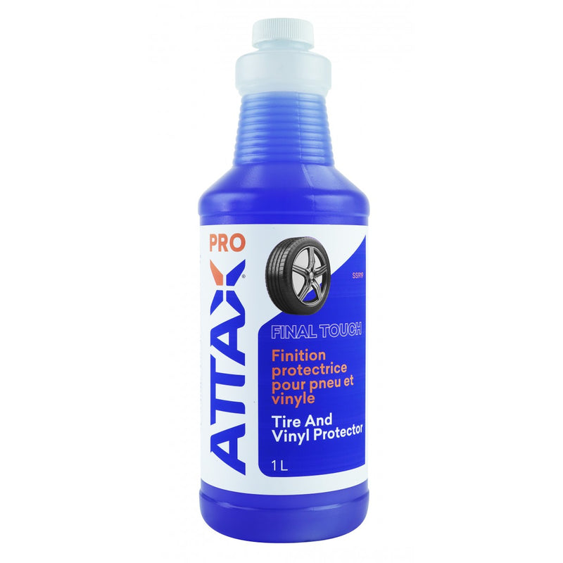 Chargez l&#39;image dans la visionneuse de la galerie, Protecteur pour pneus et vinyle Attax ® Pro - Antistatique - 33,8 oz (1 L)
