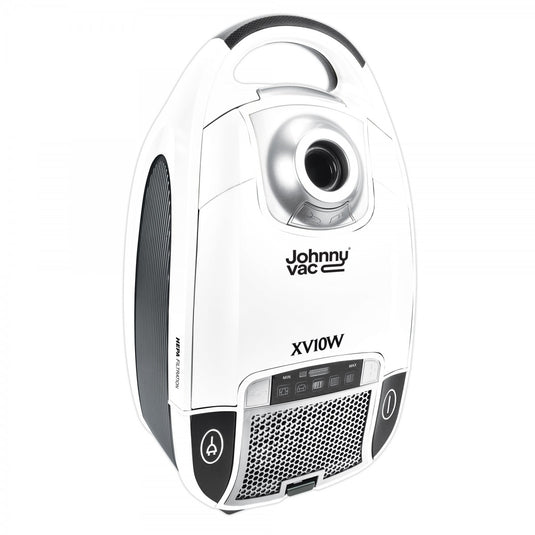 Johnny Vac XV10W Canister Vacuumm - With Brush for Carpets and Floors