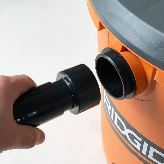 VPC Premium Wet Dry Shop Vacuum Extension Hose with Curved Handle - Orange Hose