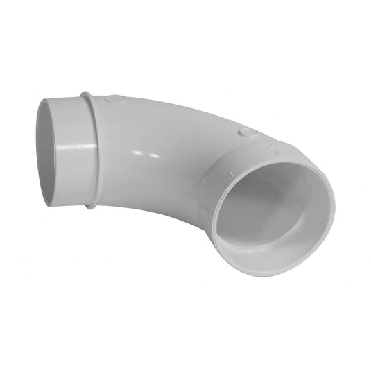 90° Elbow M/F - Fitting for Central Vac Installation