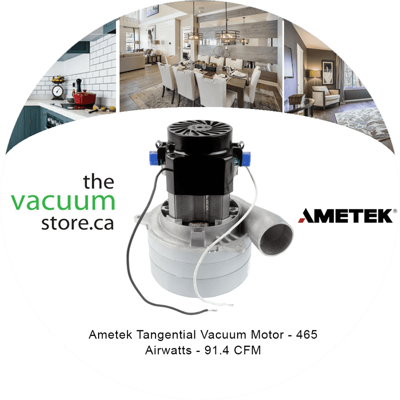 Load image into Gallery viewer, Ametek Tangential Vacuum Motor - 465 Airwatts - 91.4 CFM

