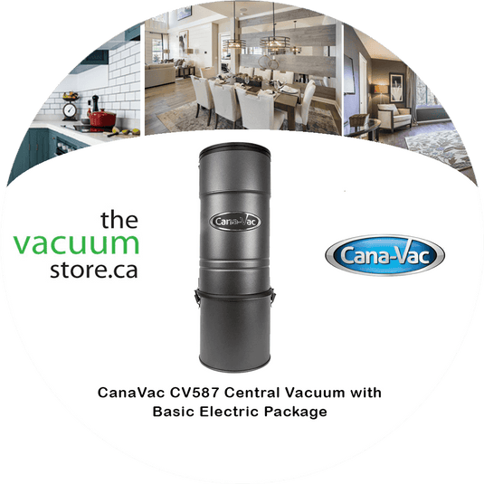 CanaVac ACAN50A Central Vacuum with Basic Electric Package
