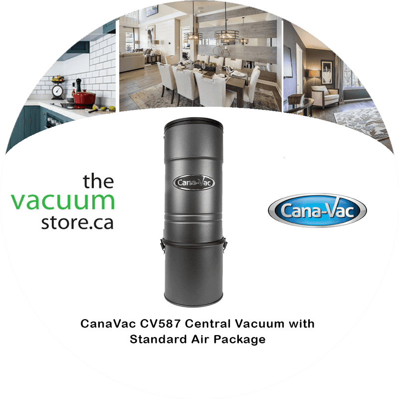 Load image into Gallery viewer, CanaVac CV587 Central Vacuum with Standard Air Package
