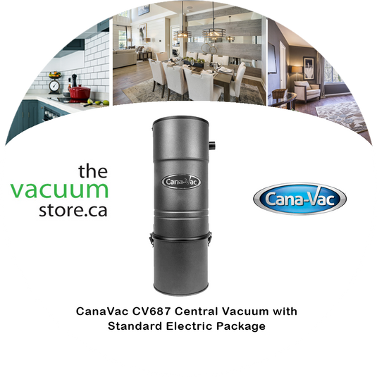 CanaVac CV687 Central Vacuum with Standard Electric Package