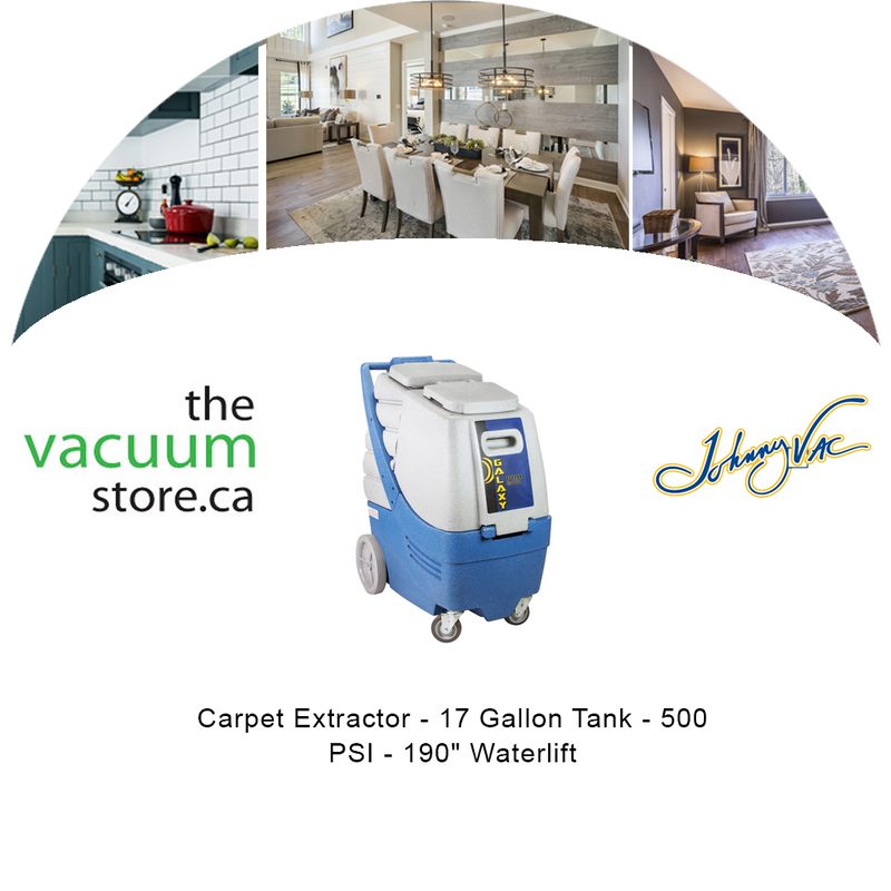 Load image into Gallery viewer, Carpet Extractor - 17 Gallon Tank - 500 PSI - 190&quot; Waterlift
