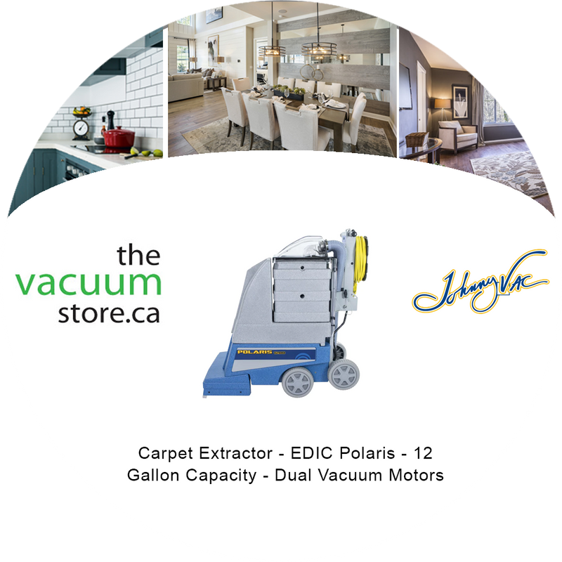Load image into Gallery viewer, Carpet Extractor - EDIC Polaris - 12 Gallon Capacity - Dual Vacuum Motors
