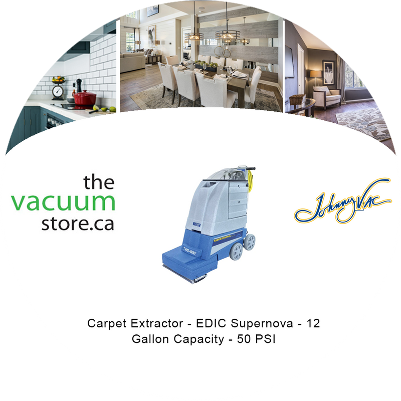 Chargez l&#39;image dans la visionneuse de la galerie, Extracteur de tapis - EDIC Supernova - Capacité de 12 gallons - 50 PSI

