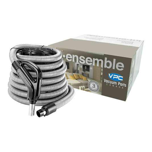 Central Vacuum Air Hose with Pistol Grip Handle