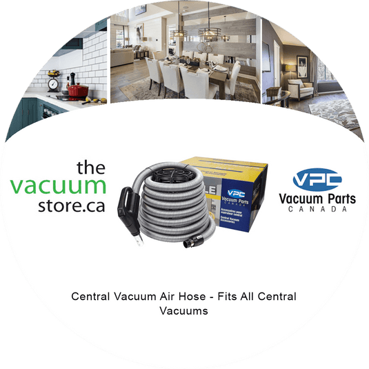 Central Vacuum Air Hose - Fits All Central Vacuums