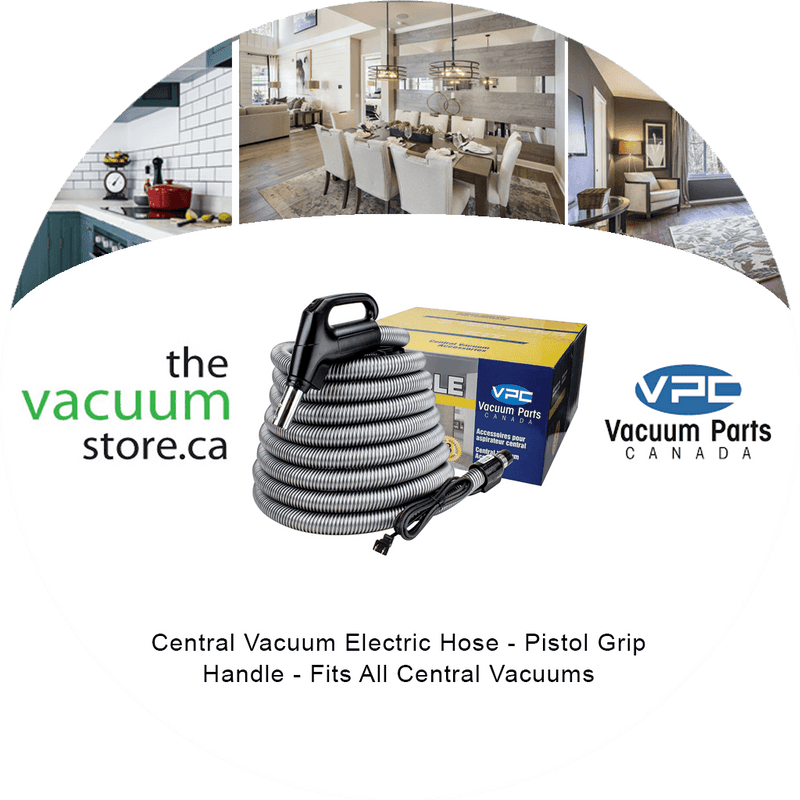 Load image into Gallery viewer, Central Vacuum Electric Hose - Pistol Grip Handle - Fits All Central Vacuums
