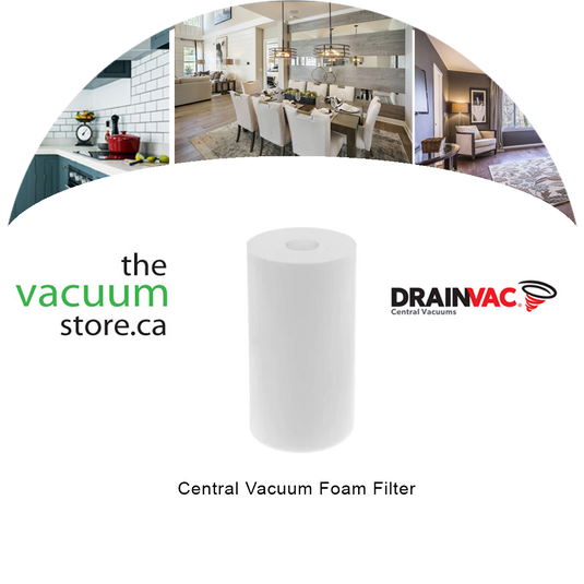 Central Vacuum Foam Filter