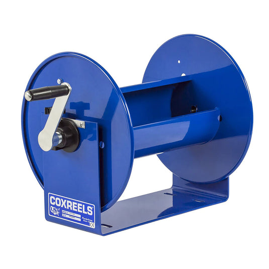 Coxreels 117-4-225 Compact Hand Crank Steel Hose Reel | 4,000 PSI | Holds 1/2" x 225' Length Hose