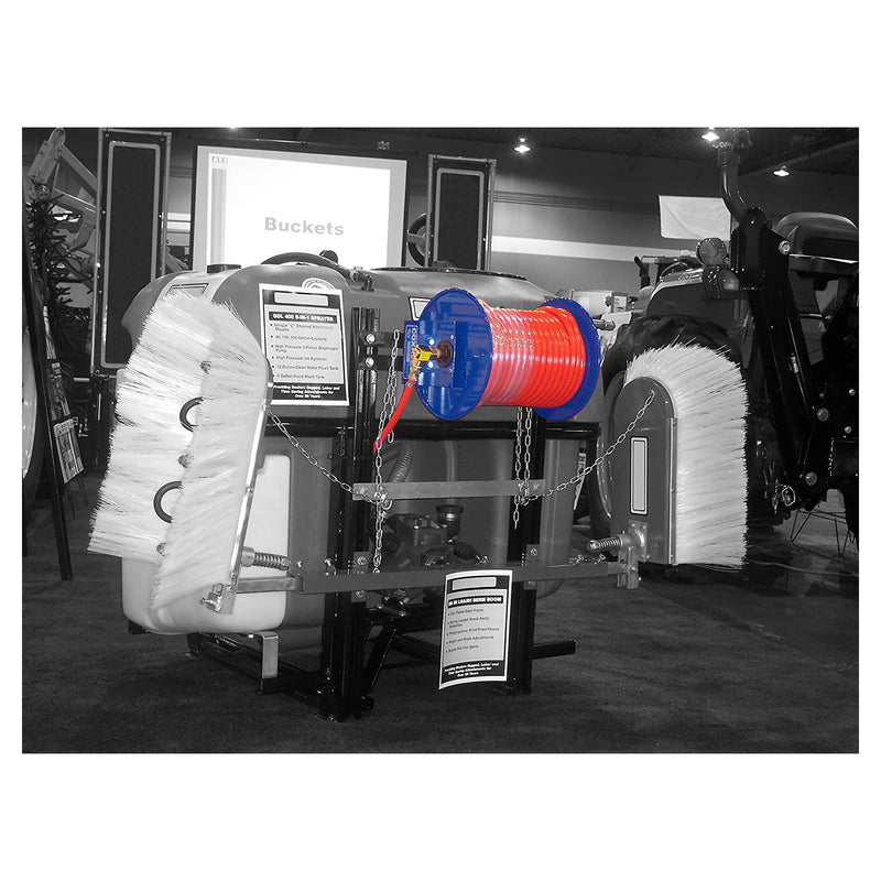 Load image into Gallery viewer, Coxreels 112-4-75 Compact Manual Crank Steel Hose Reel | 4,000 PSI | Holds 1/2 inches   x 75 inches   Length Hose
