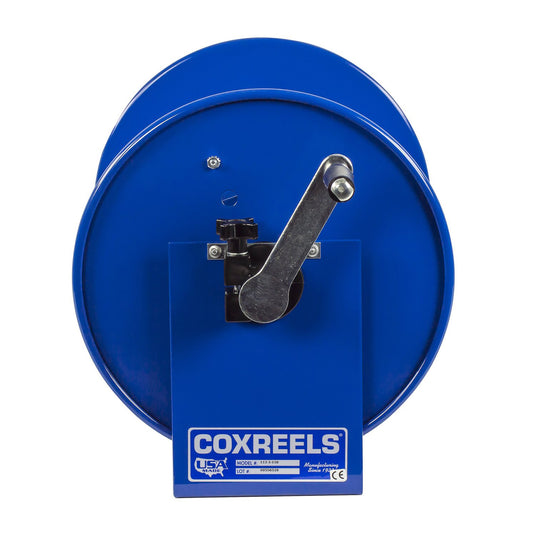 Coxreels 117-4-225 Compact Hand Crank Steel Hose Reel | 4,000 PSI | Holds 1/2" x 225' Length Hose