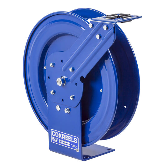 Coxreels P-LPL-350 Low Pressure Retractable Air/Water/Oil Hose Reel | 3/8" x 50' | 300 PSI