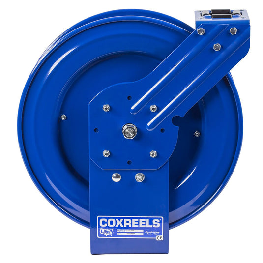 Coxreels P-LPL-350 Low Pressure Retractable Air/Water/Oil Hose Reel | 3/8" x 50' | 300 PSI