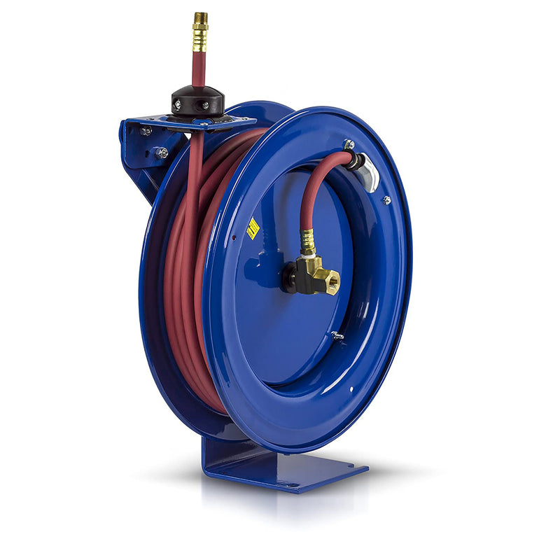 Load image into Gallery viewer, Coxreels P-LP-350 Retractable Air/Water Low Pressure Hose Reel | P Series | 300 PSI
