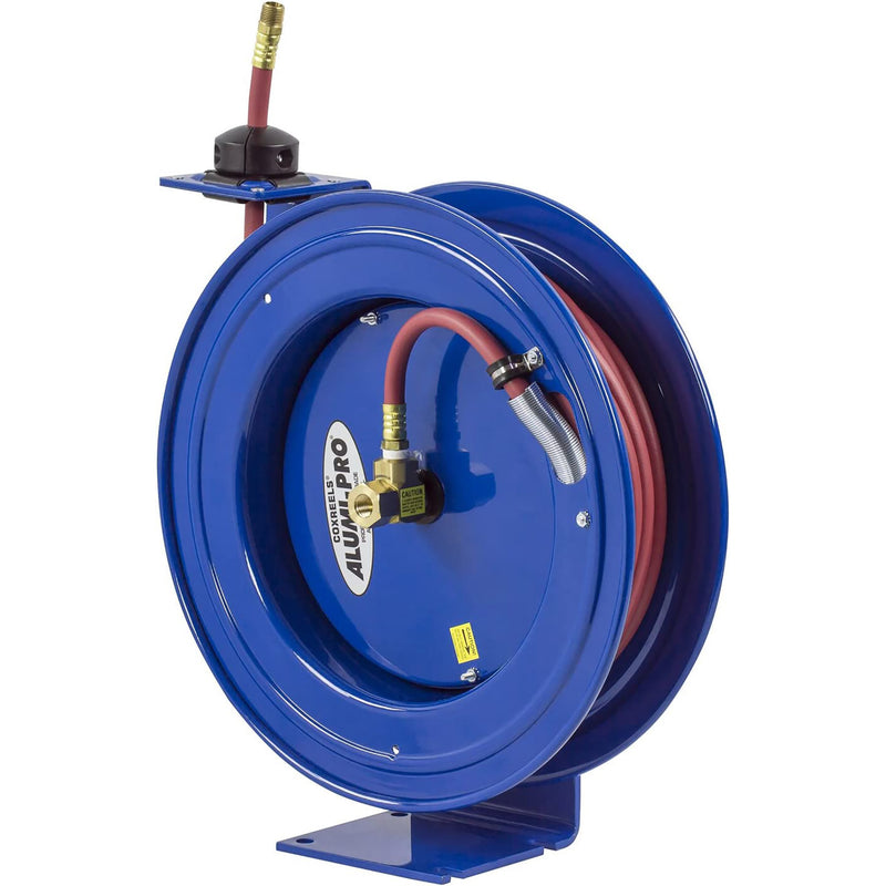 Load image into Gallery viewer, Coxreels P-LP-430-AL Spring Rewind Hose Reel for Air/Water | 300 PSI
