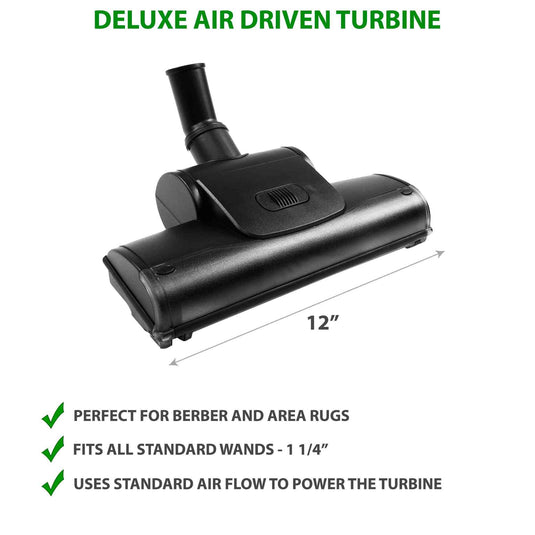 Deluxe Air Driven Turbine perfect for berber and area rugs