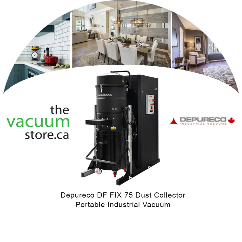 Load image into Gallery viewer, Depureco DF FIX 75 Dust Collector Portable Industrial Vacuum
