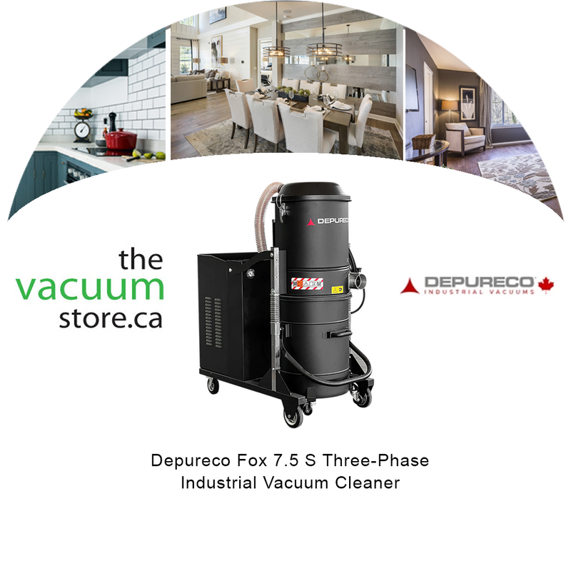 Load image into Gallery viewer, Depureco Fox 7.5 S Three-Phase Industrial Vacuum Cleaner
