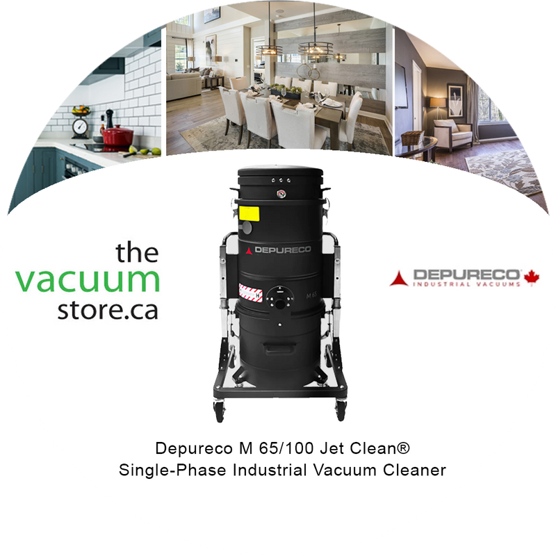 Load image into Gallery viewer, Depureco M 65/100 Jet Clean® Single-Phase Industrial Vacuum Cleaner

