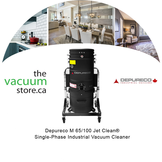 Depureco M 65/100 Jet Clean® Single-Phase Industrial Vacuum Cleaner